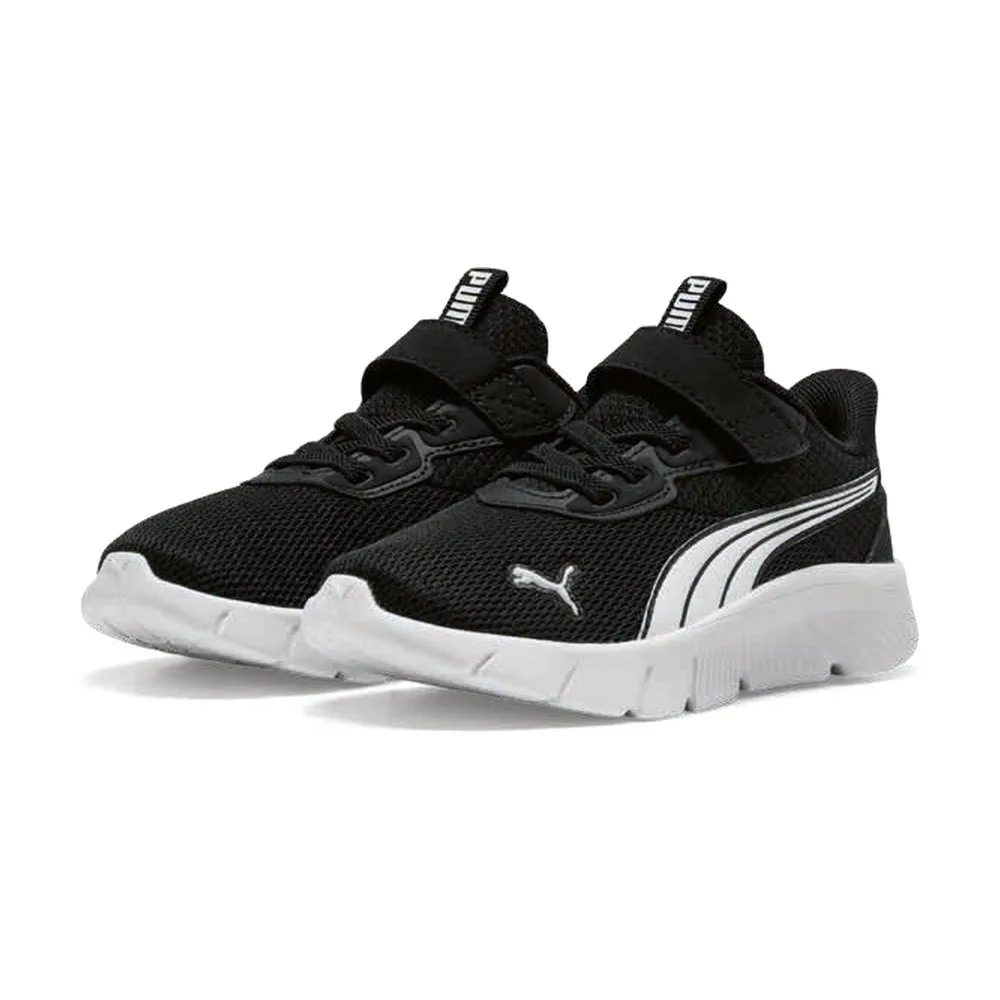 Tenis Puma Flexfocus Modern AC+ Negro con Blanco para Niños — vista principal