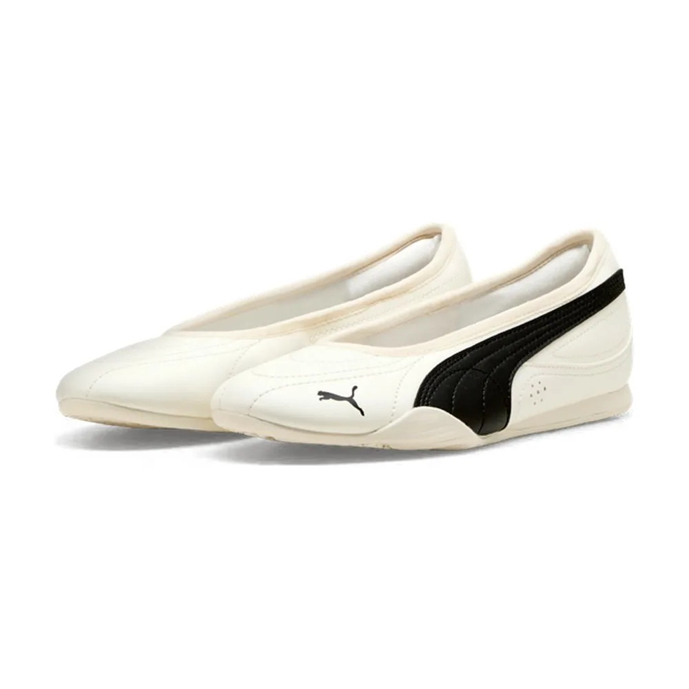 Tenis Puma Catch Soleil Ballerina Blanco Hueso con Negro para Dama — vista principal