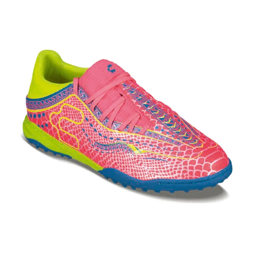 Tenis Charly Indoor Rosa con Verde Neón para Caballero — vista principal