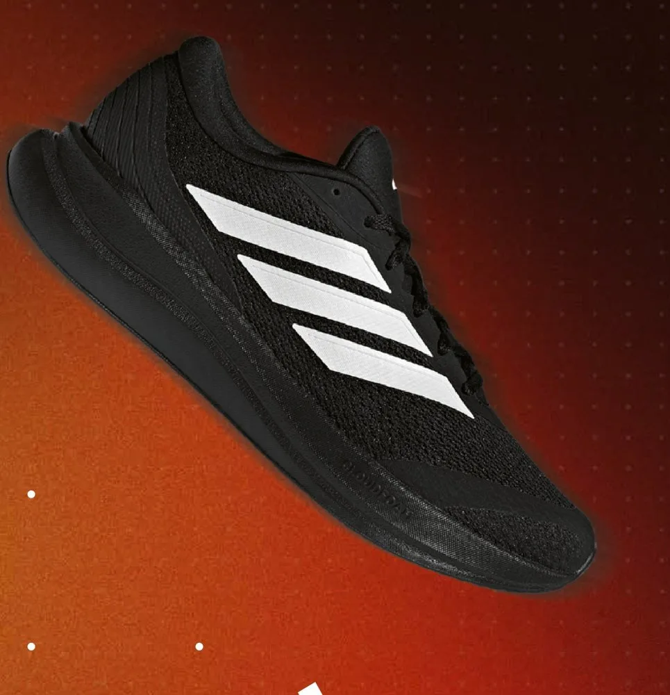 Tenis Adidas Runfalcon 6 Negro con Blanco para Caballero — vista principal