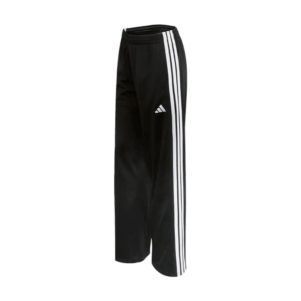 Pants Adidas 3 Franjas Wide Leg Negro para Dama — vista principal