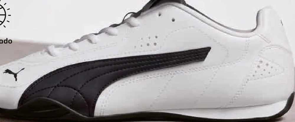 Tenis Puma Catch Blanco con Negro para Caballero — vista principal
