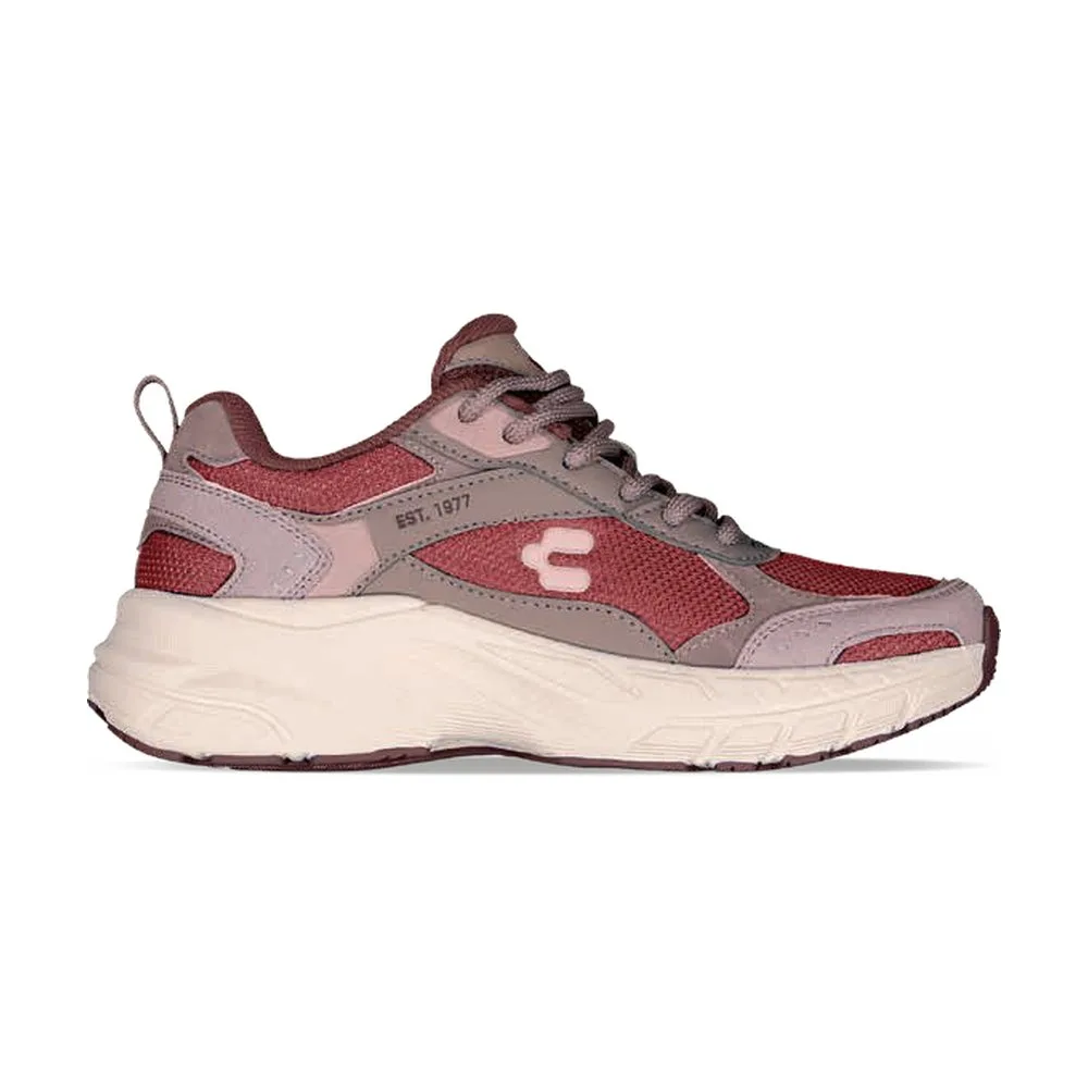 Tenis Charly Lifestyle Rosa Palo con Vino para Dama — vista principal