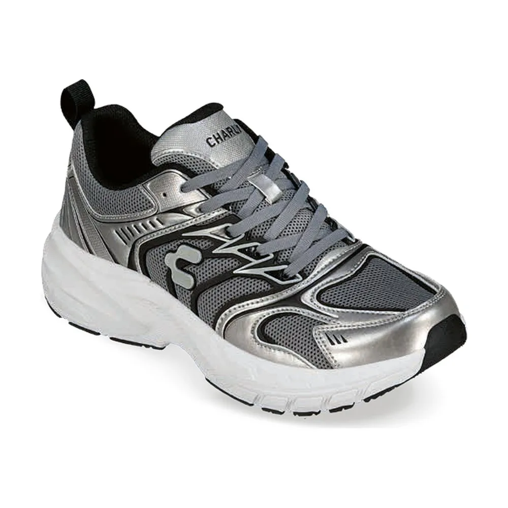 Tenis Charly Lifestyle Plata con Negro para Caballero — vista principal